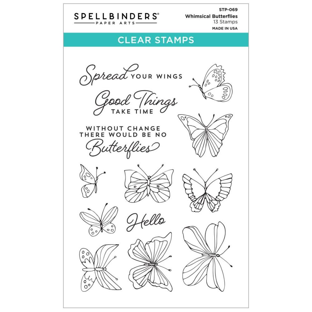 Whimsical Butterfly Stamp Set