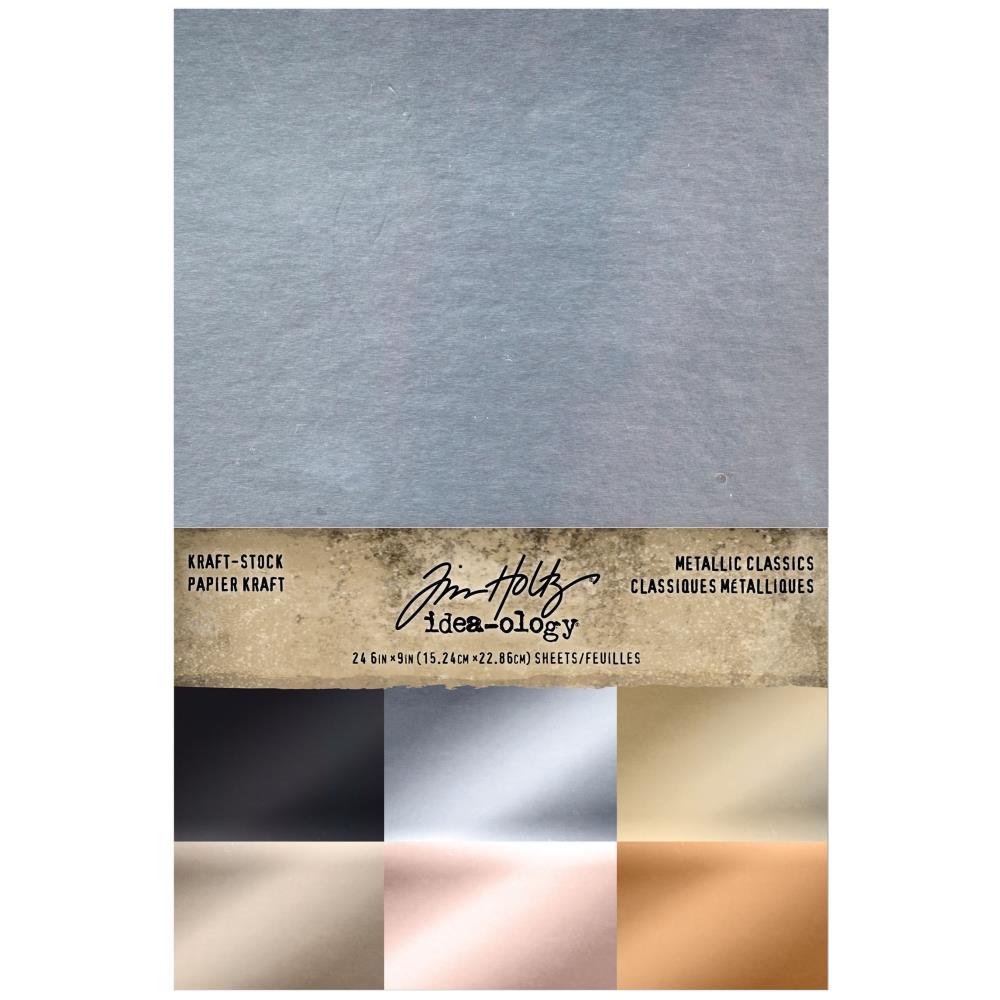 Idea-Ology Kraft Stock 6x9 Metallic Classics