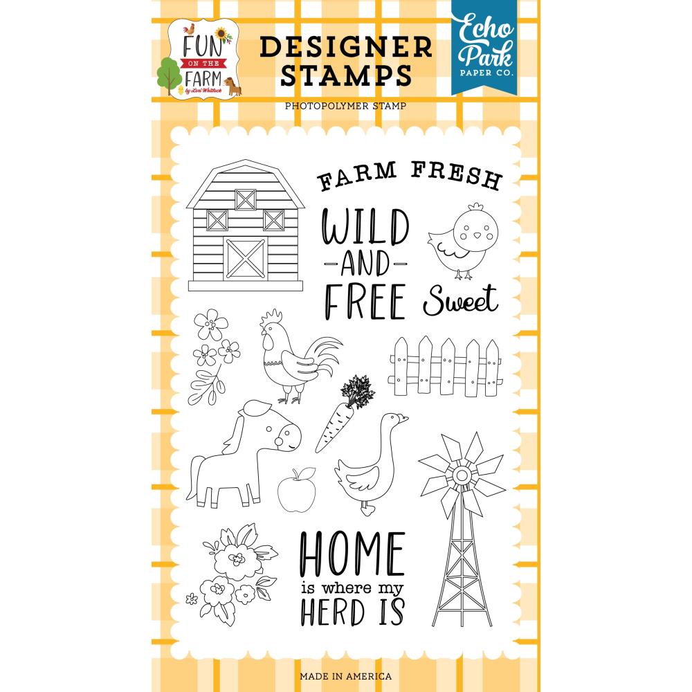 Fun on the Farm Wild & Free Stamp Set