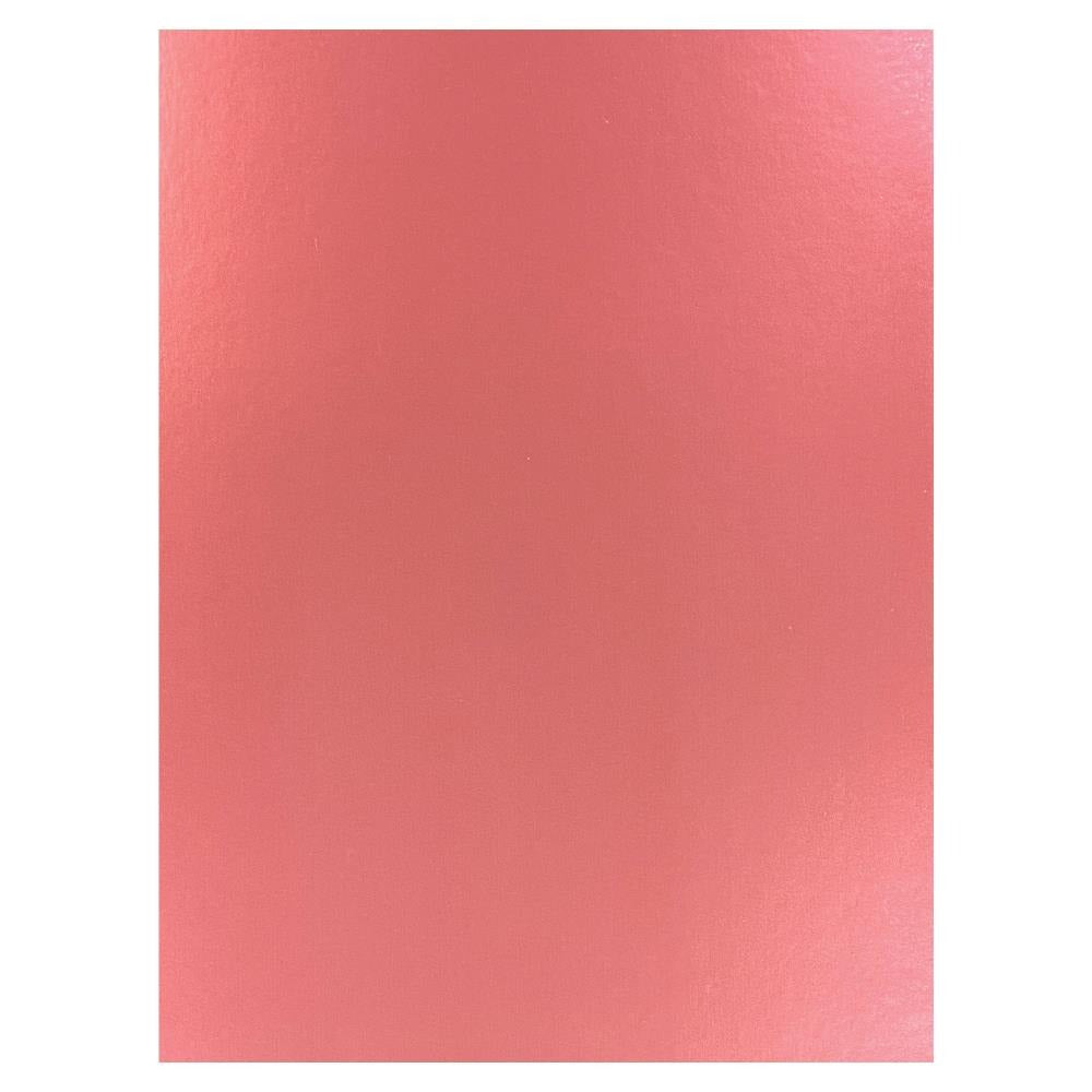 Glossy Mirror Cardstock 8.5x11 Italian Rose
