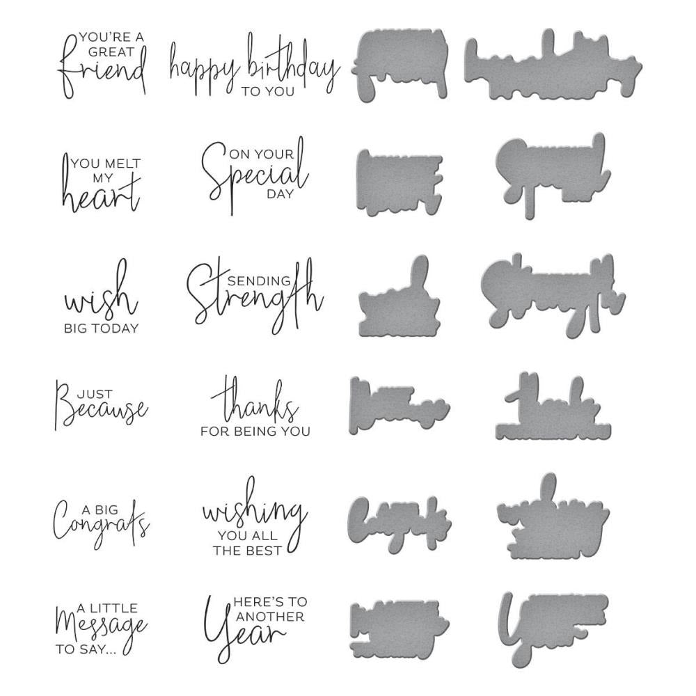 A Little Message Letterpress Plates & Dies