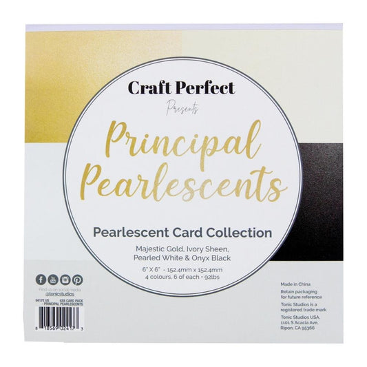Principal Pearlescents 6x6 Paper Pad