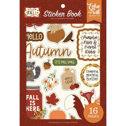 I Love Fall Sticker Book