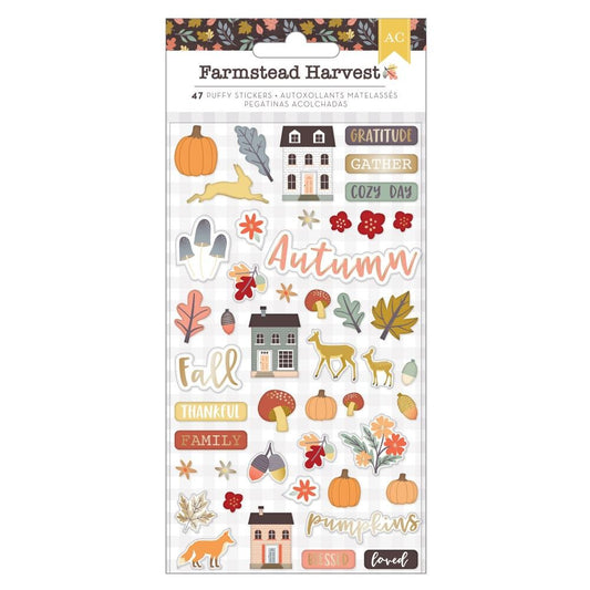 Farmstead Harvest Icon Puffy Stickers