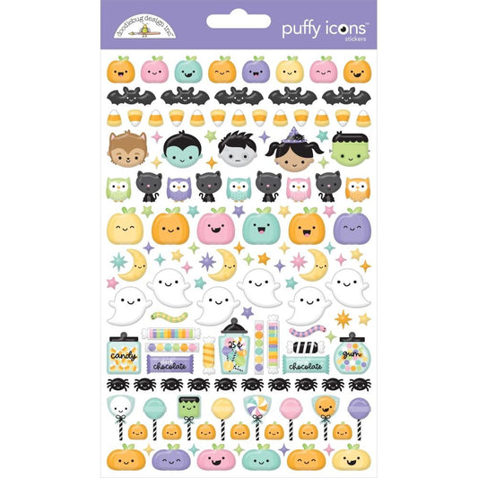 Sweet & Spooky Puffy Stickers