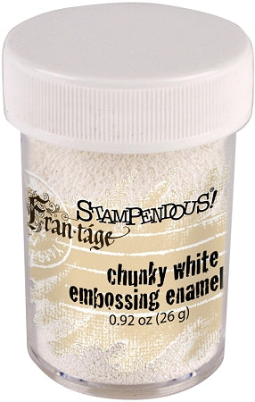 Chunky White Embossing Enamel
