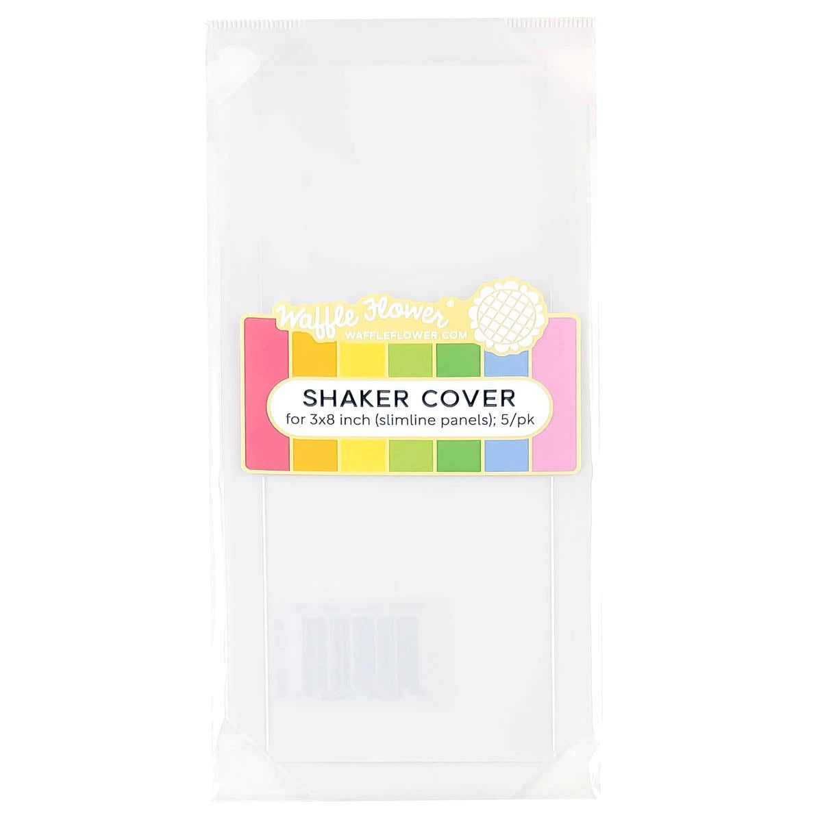 Shaker Cover - 3"x8" Flat Slimline