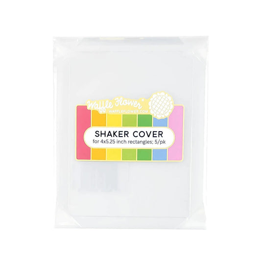 Shaker Cover - 4"x5.25" Flat Rectangle