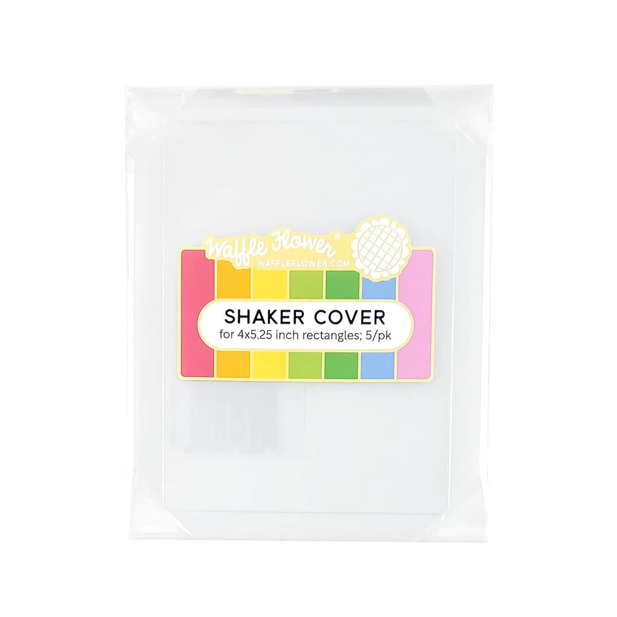 Shaker Cover - 4"x5.25" Flat Rectangle