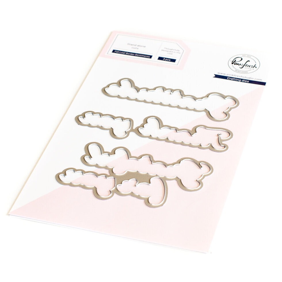 Fall Leaf Border Sentiments Dies