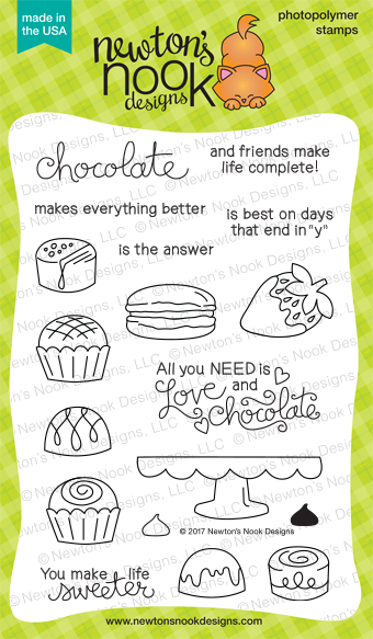 Love & Chocolate Stamp Set