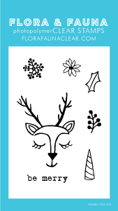 Mini Reindeer Love Stamp Set