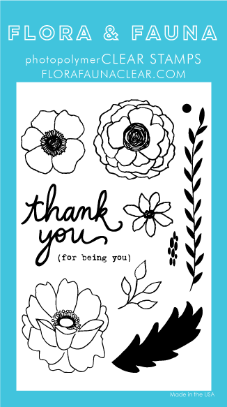 Ruffled Flower Stamp Set