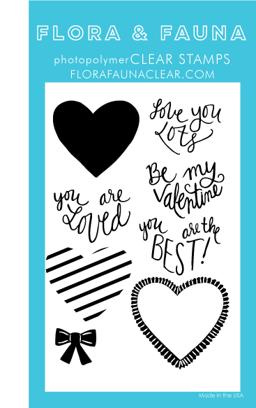 Love You Lots Cursive Stamp Set