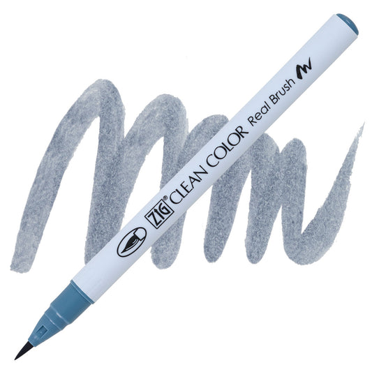 Clean Color Real Brush Marker Blue Gray