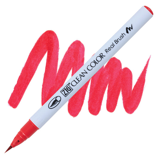 Clean Color Real Brush Marker Carmine Red