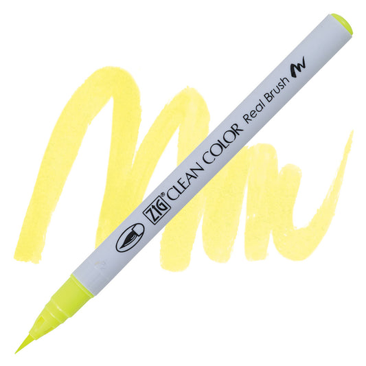 Clean Color Real Brush Marker Flourescent Yellow