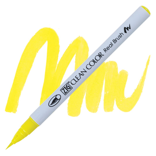 Clean Color Real Brush Marker Lemon Yellow