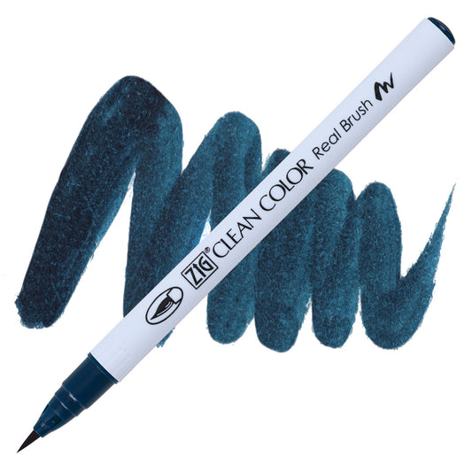 Clean Color Real Brush Marker Peacock Blue