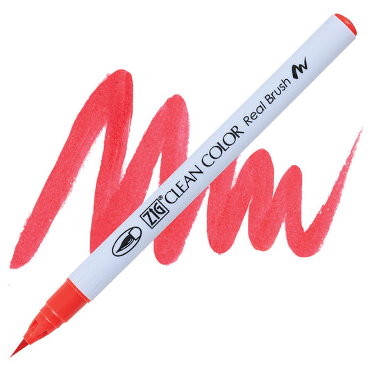 Clean Color Real Brush Marker Red