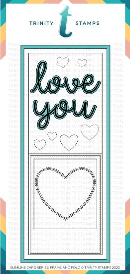 Slimline Card Series: Frame and Fold Dies