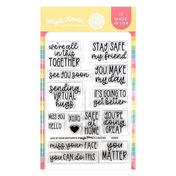 Safe at Home Sentiments Stamp Set