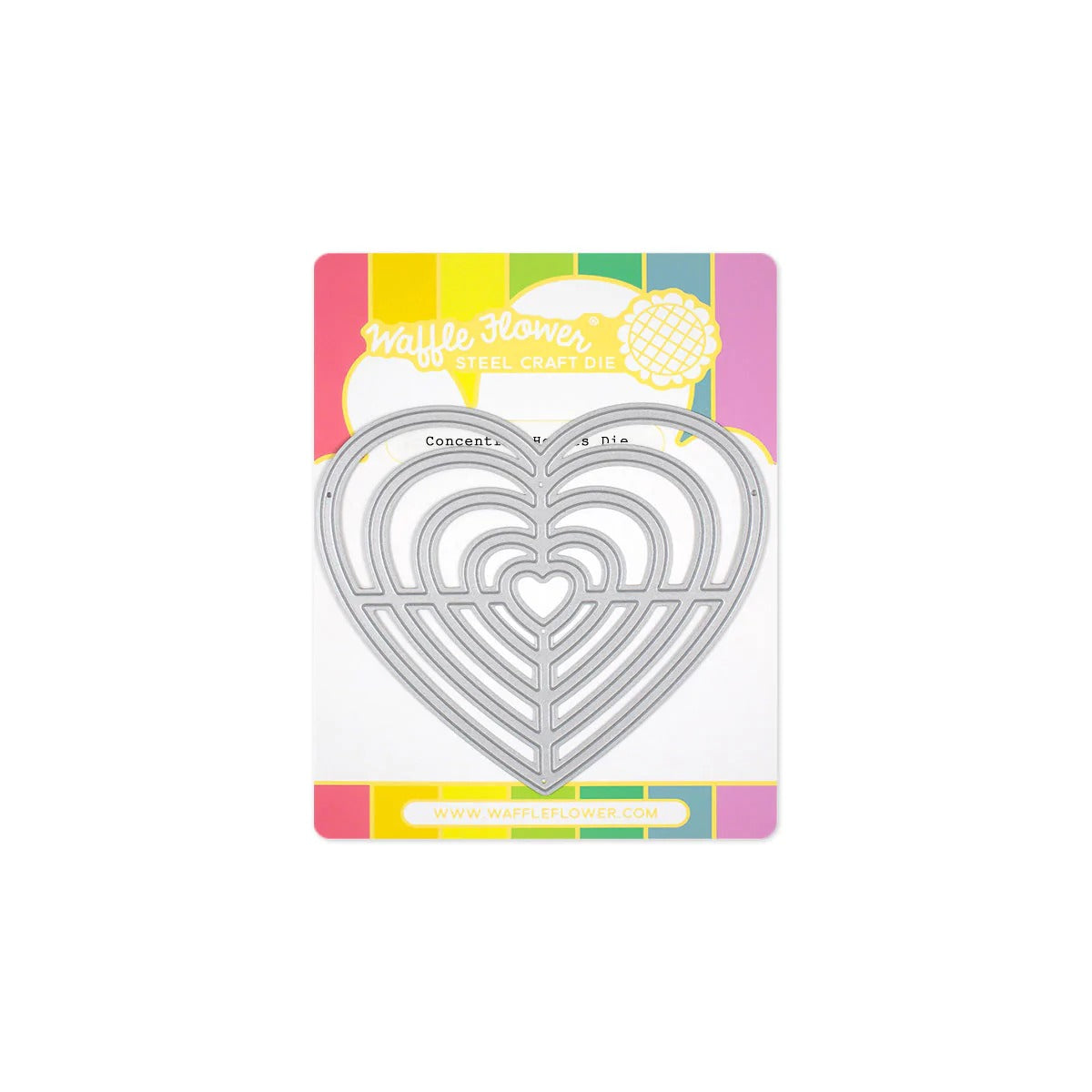 Concentric Hearts Die