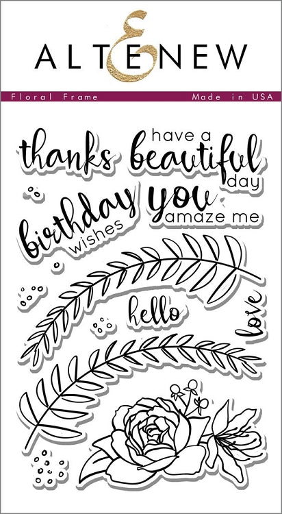 Floral Frame Stamp Set