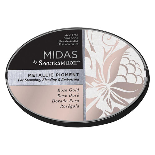 Midas Metallic Ink Pad Rose Gold