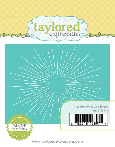 Rays Pierce & Cut Plate