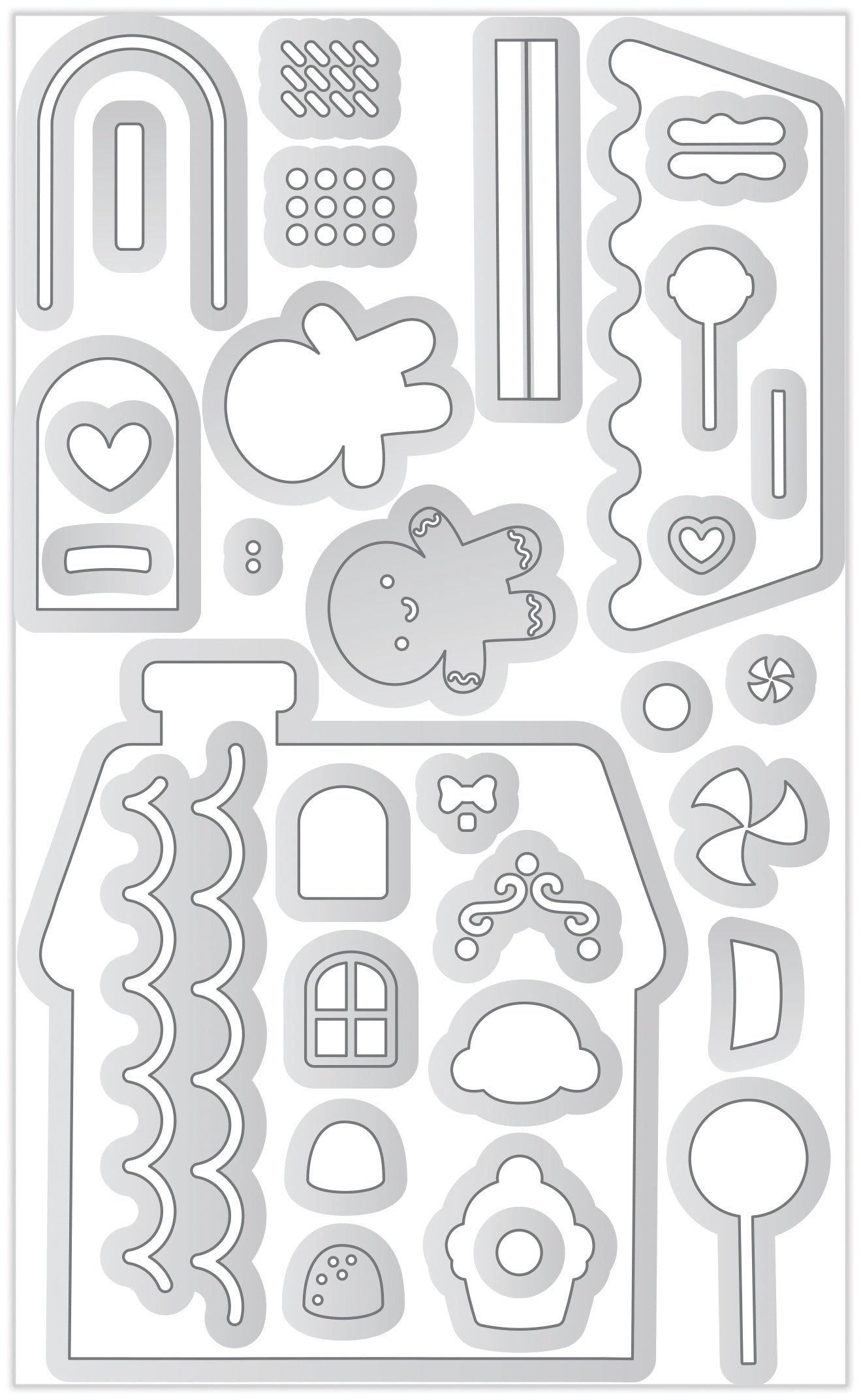 Gingerbread Kisses Gingerbread Lane Doodle Cuts