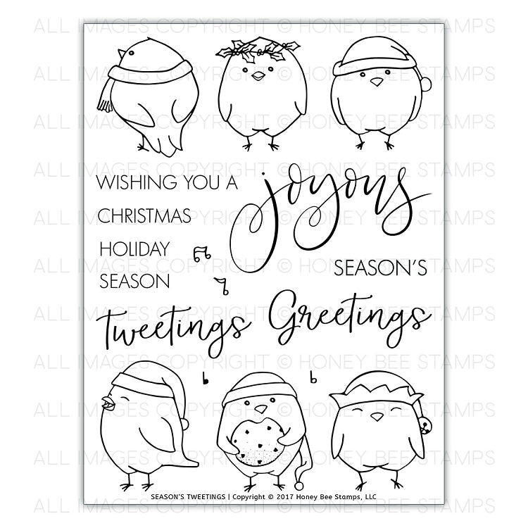 Season's Tweetings Stamp Set