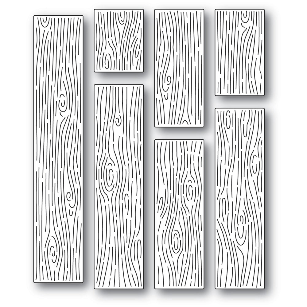 Wood Grain Planks Die