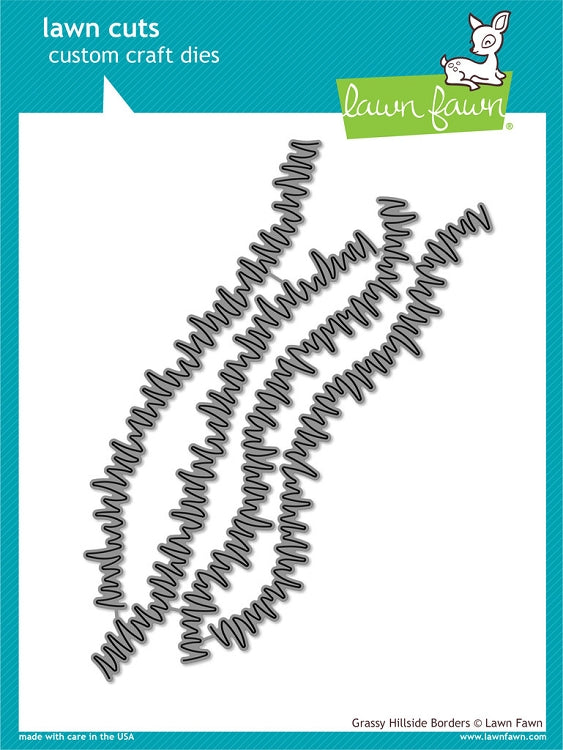 Grassy Hillside Borders Lawn Cuts