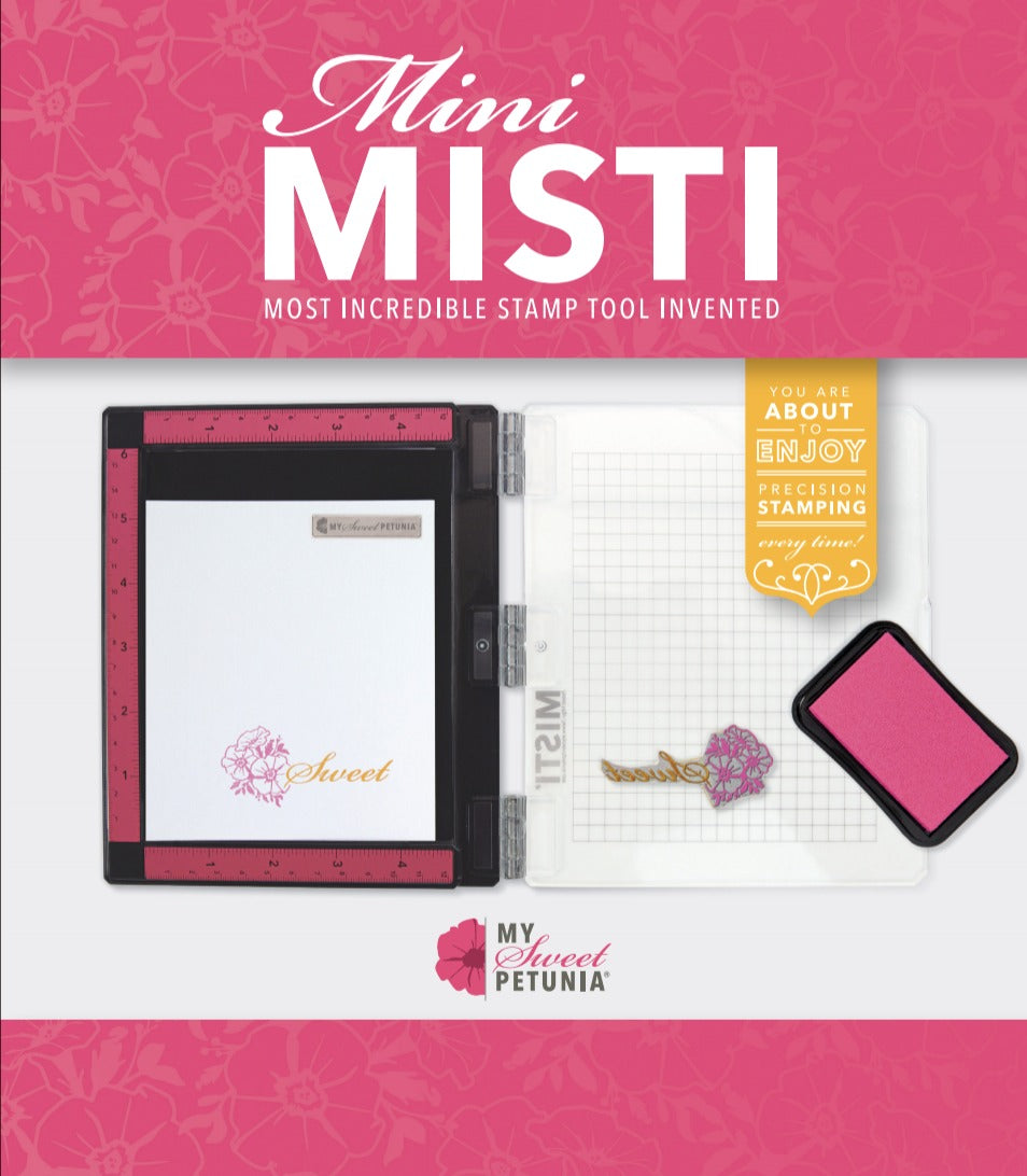 Pink Mini MISTI Laser Etched