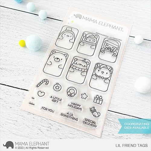 Lil Friend Tags Stamp Set