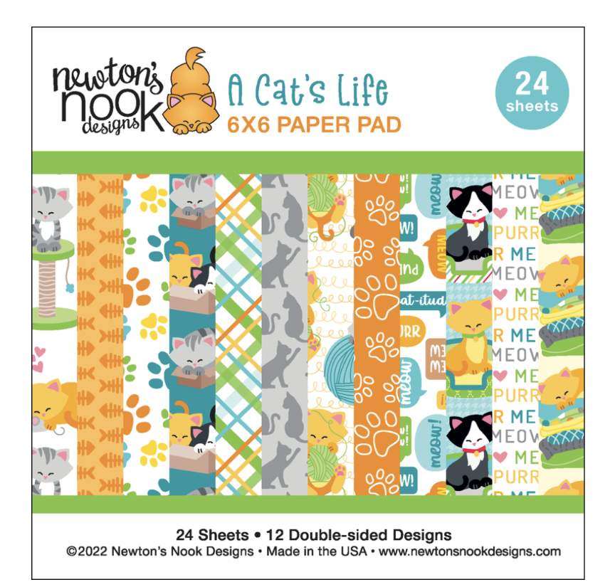 A Cat's Life 6x6 Paper Pad