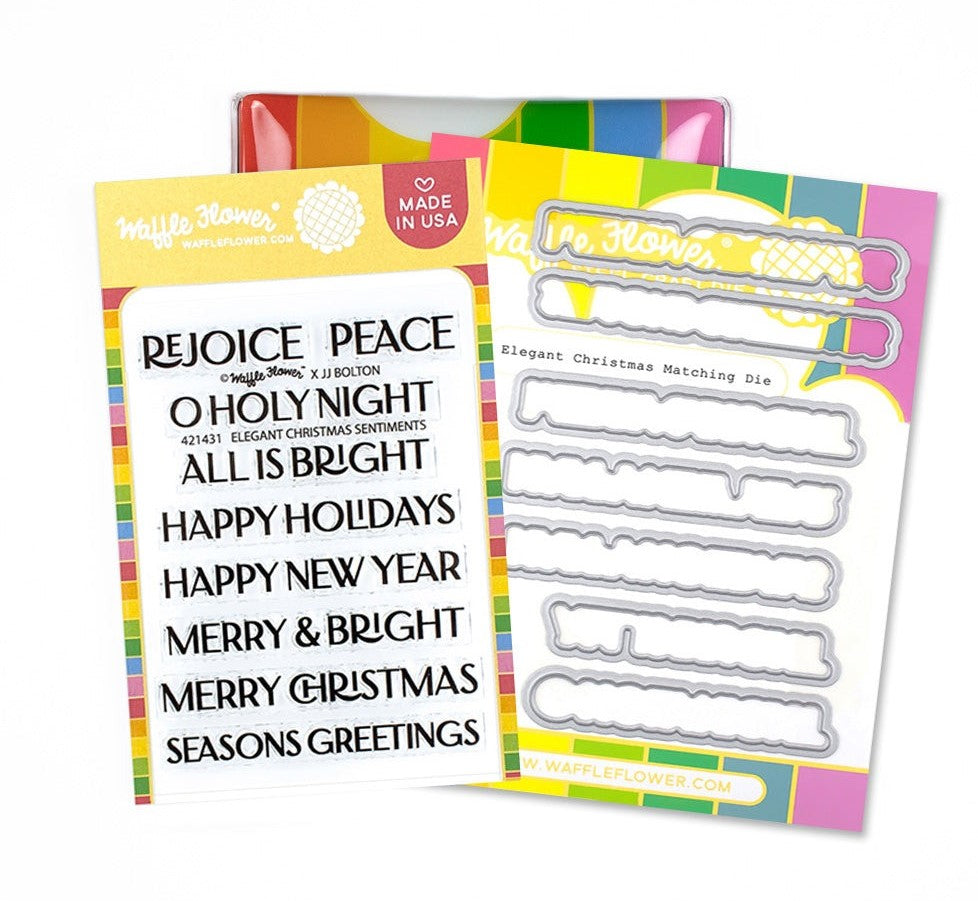 Elegant Christmas Stamp & Die