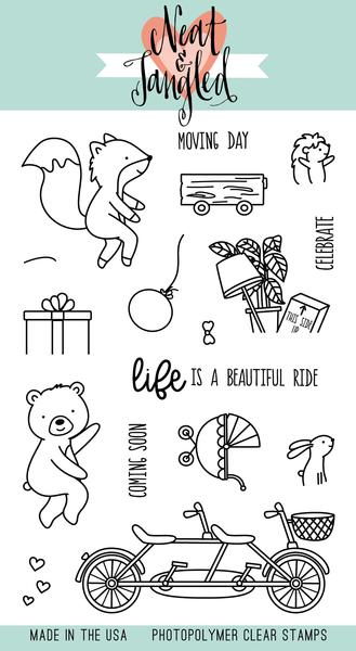 Ride with Me Stamp Set