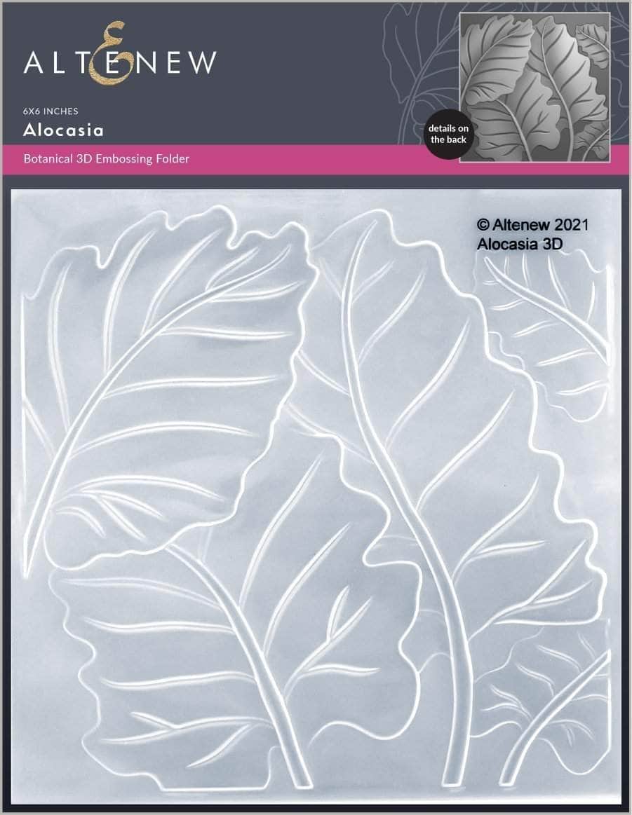 Alocasia 3D Embossing Folder