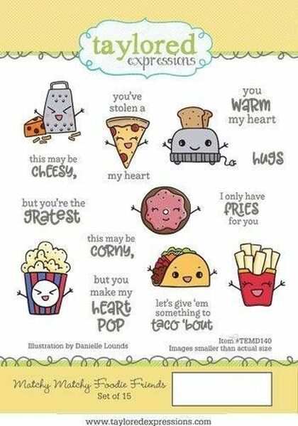 Matchy Matchy Foodie Friends Stamp Set