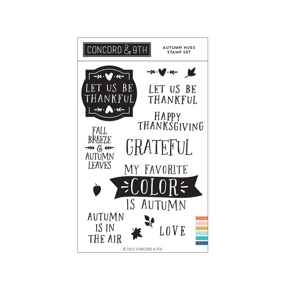 Autumn Hues Stamp Set