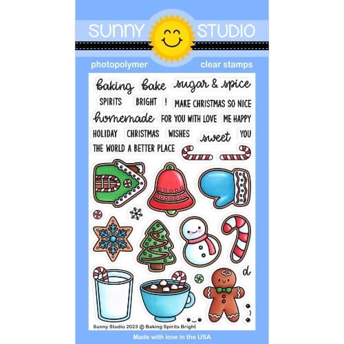 Baking Spirits Bright Stamp Set
