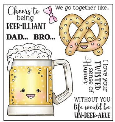 Beer-illiant Stamp Set