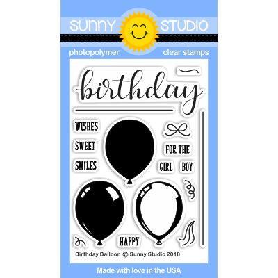 Birthday Balloon Stamp Set