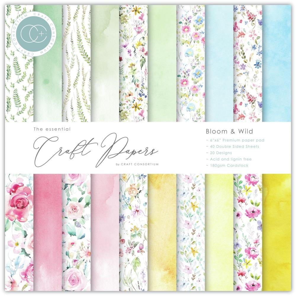 Bloom & Wild 6x6 Paper Pad
