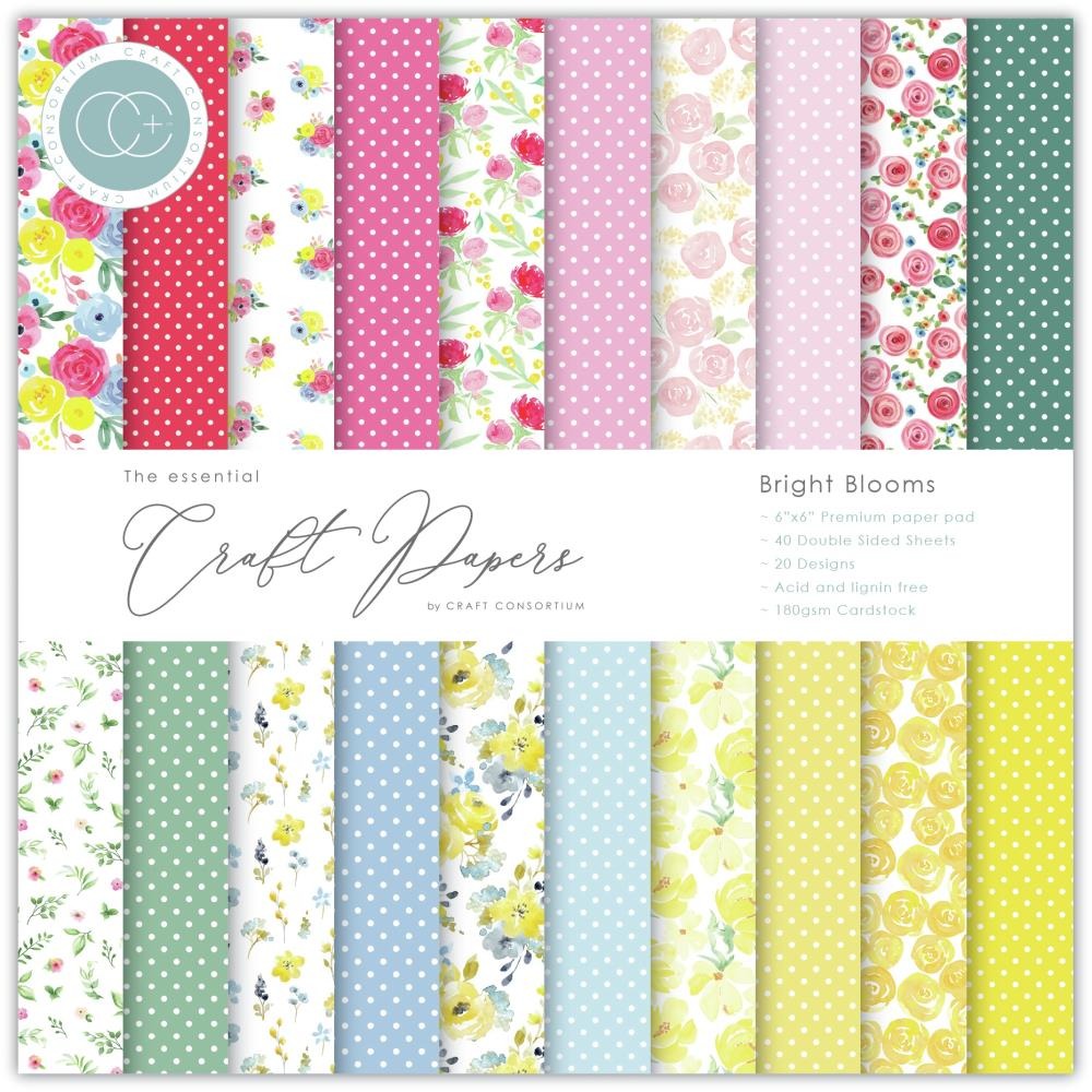Bright Blooms 6x6 Paper Pad