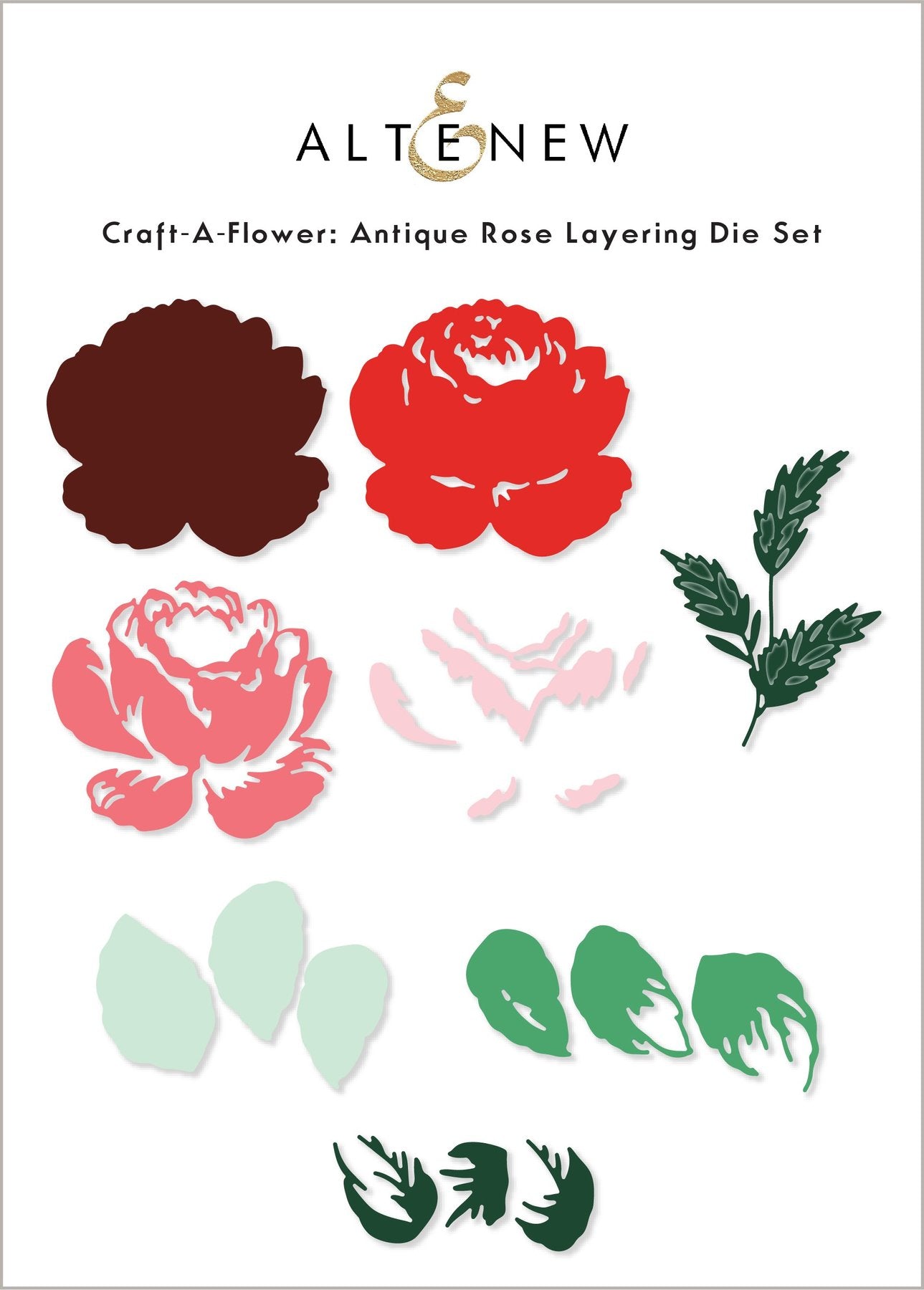 Craft-A-Flower: Antique Rose Layering Dies
