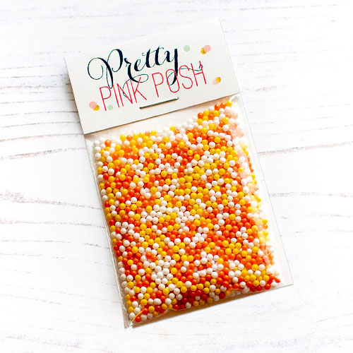 Candy Corn Shaker Beads