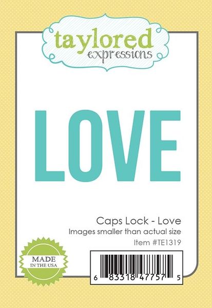 Caps Lock - Love Stamp Set
